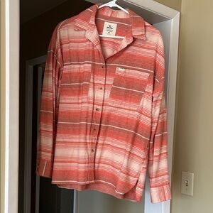 Rip Curl women’s flannel Striped Shirt
